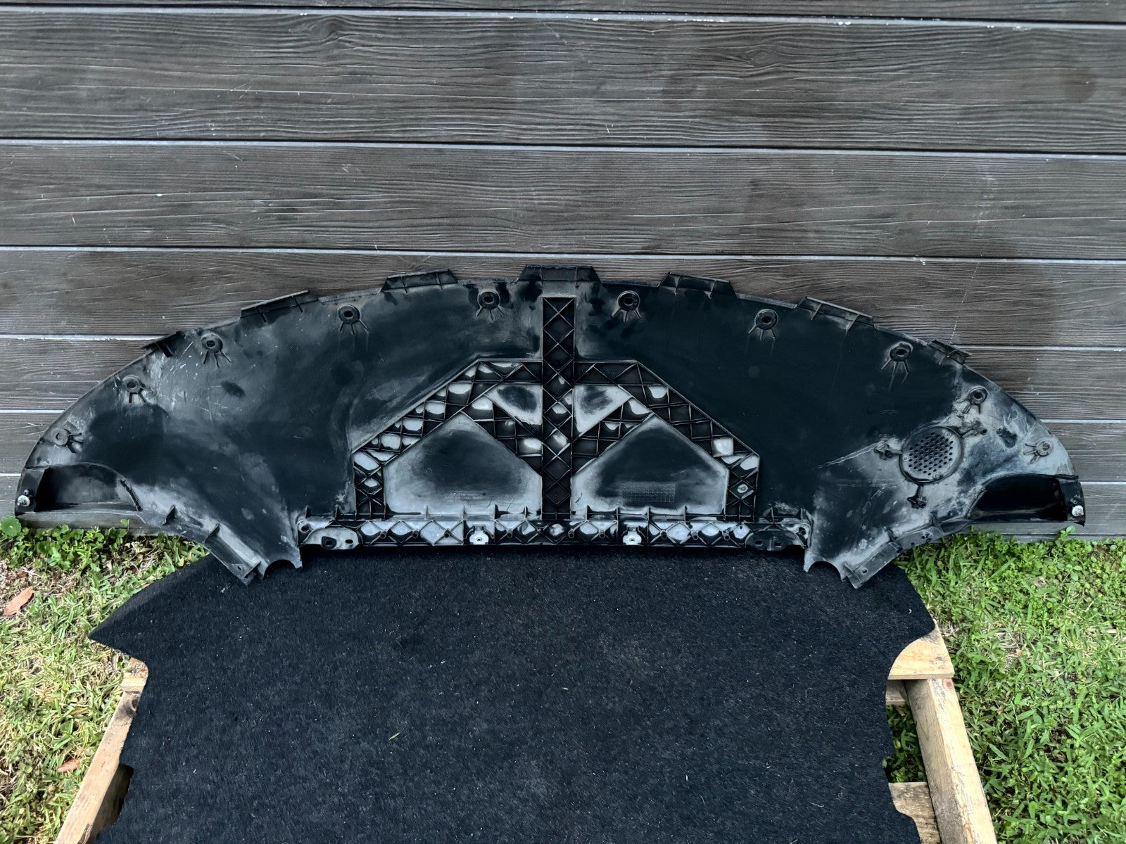 2017-2023 TESLA MODEL 3 FRONT BUMPER UNDERBODY LOWER BOARD COVER OEM, 108417400D