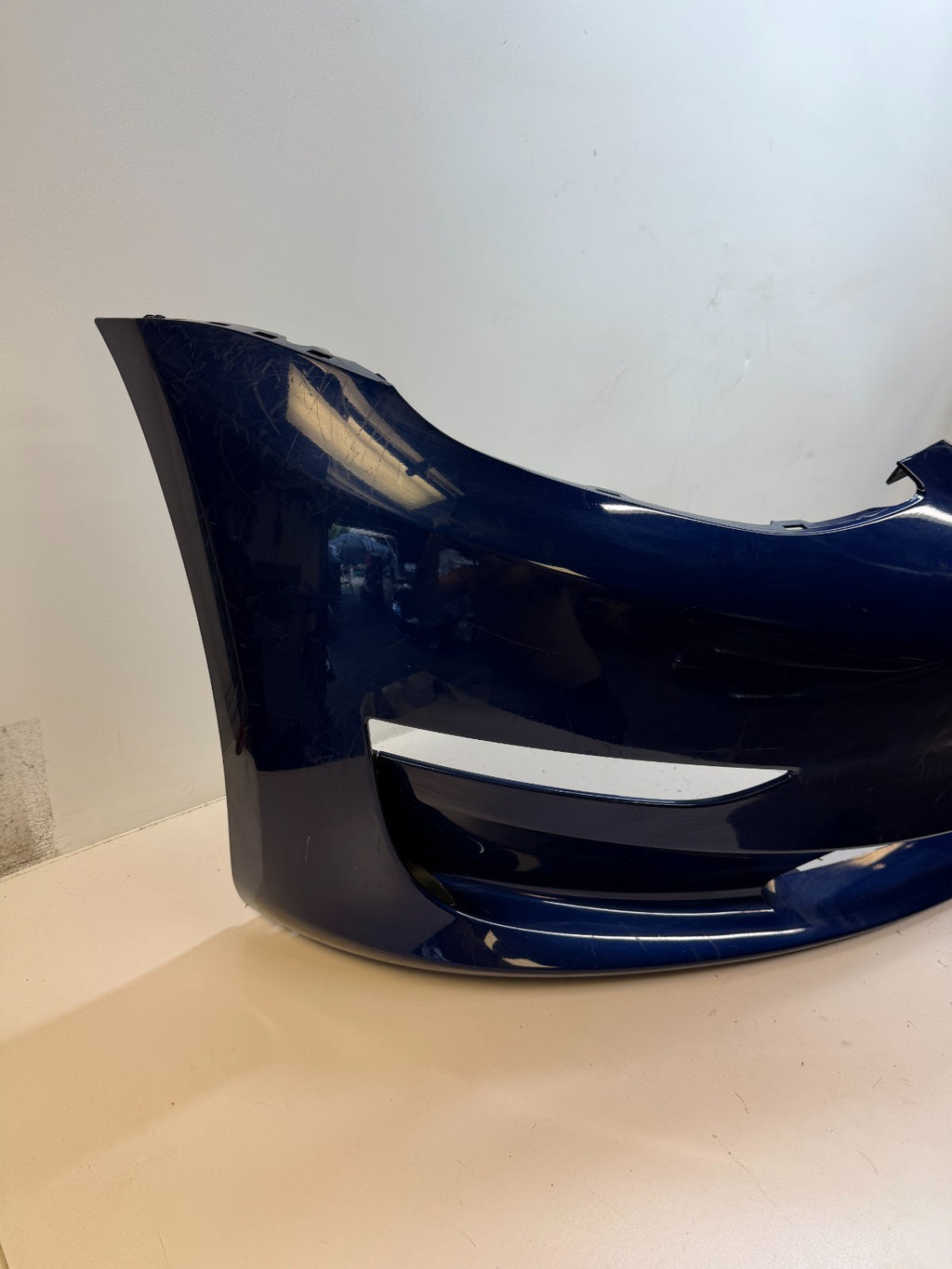 2017-2023 Tesla Model 3 Front Bumper Cover Panel w/ Park Sensor Hole