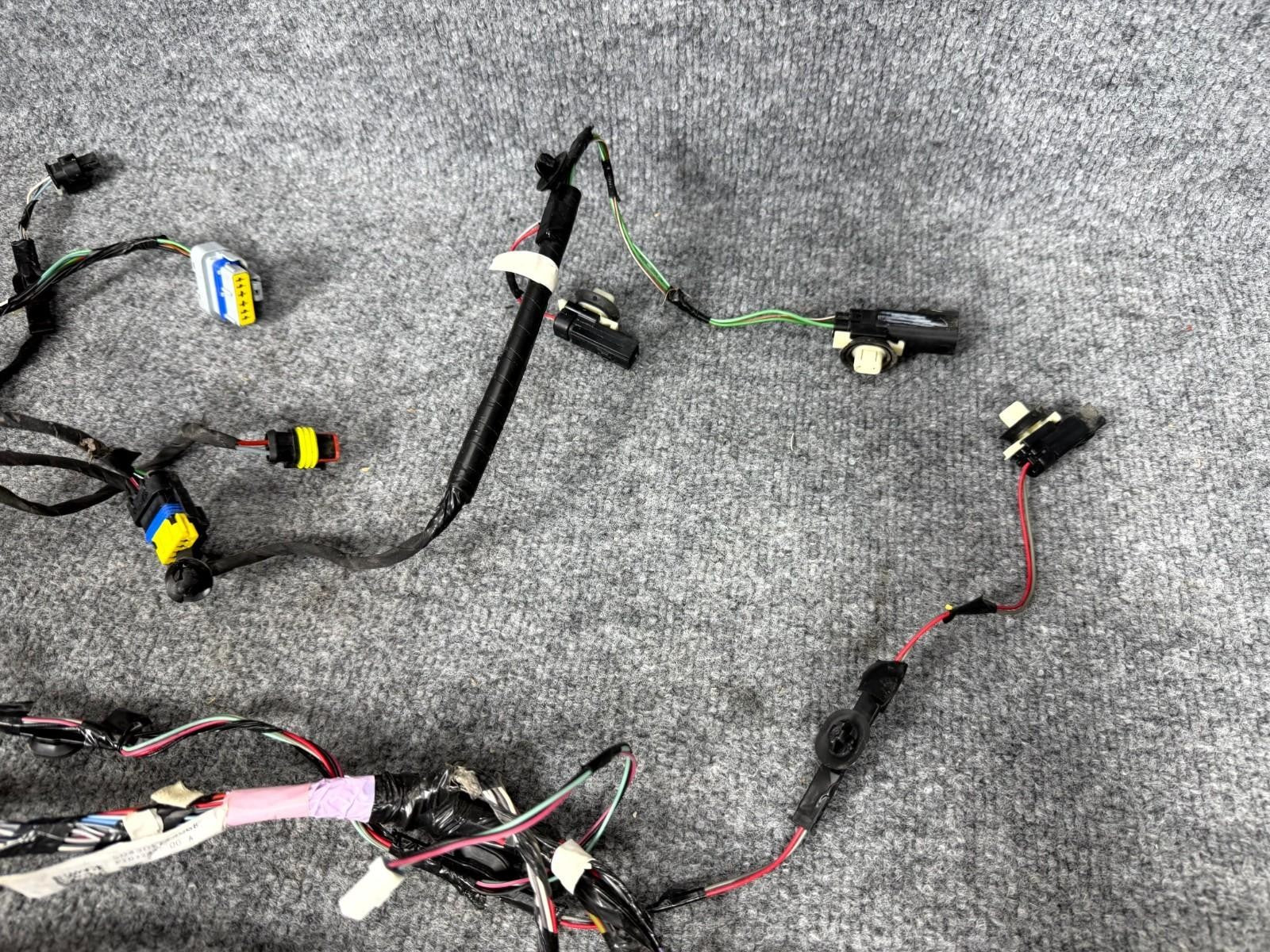 2016-2020 Tesla Model X Rear Left Side Lower Door Wiring Harness OEM, 203244100A