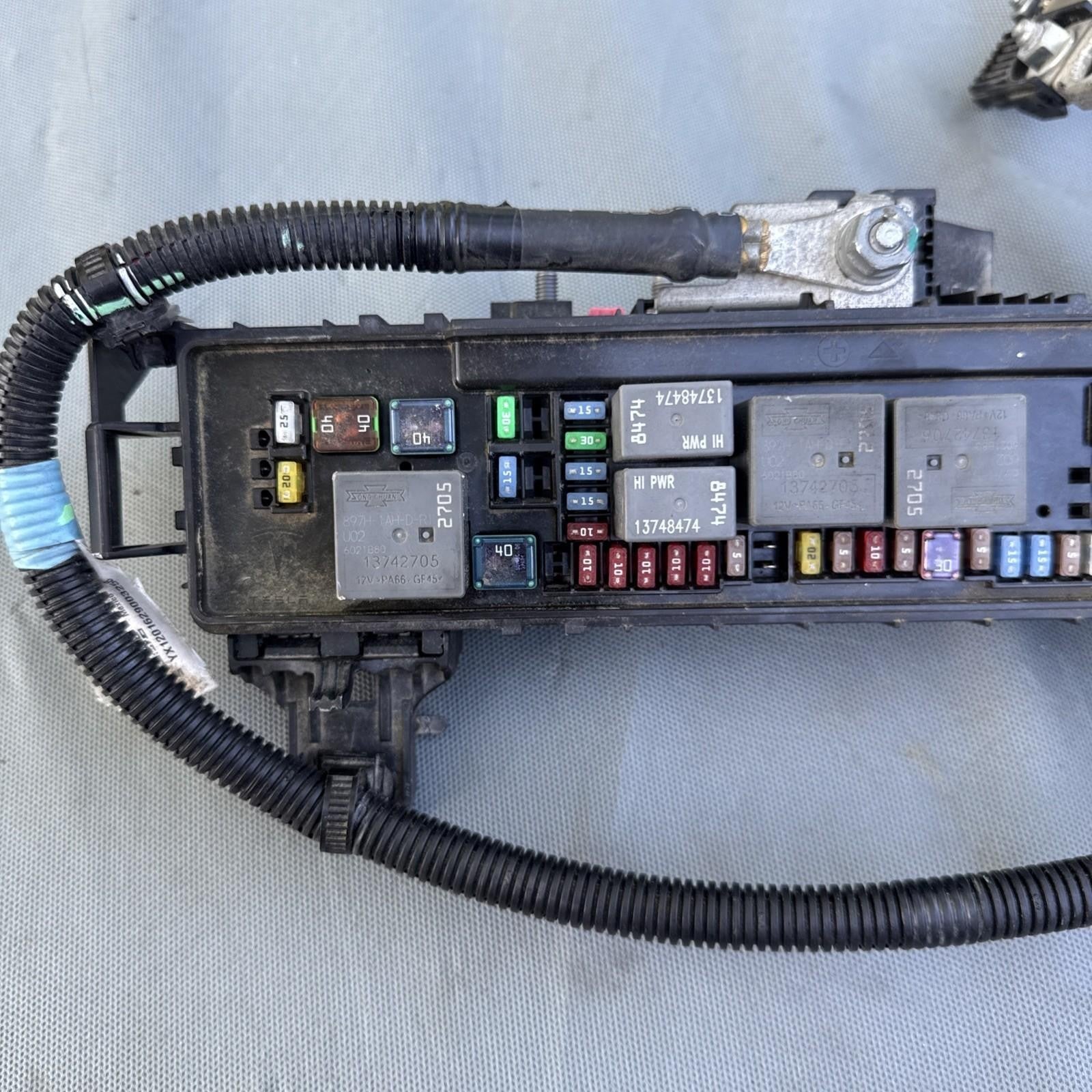 2016-2020 Tesla Model S Engine Under Hood Fuse Box 12V OEM, 1034405-00-E
