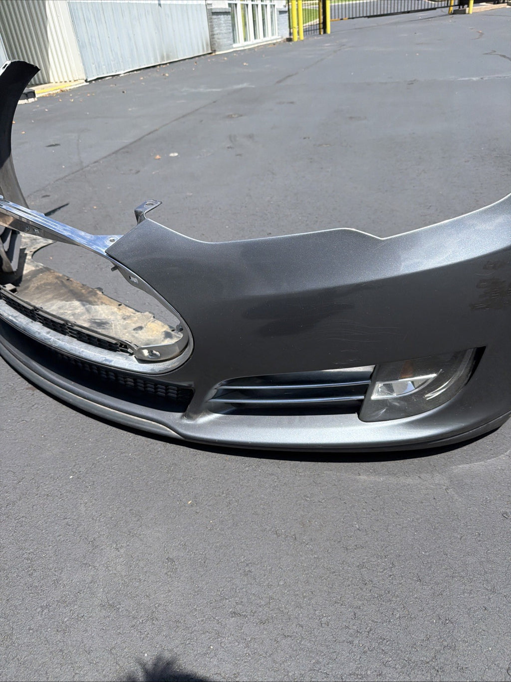 💢2012-2015 Tesla Model S Front Bumper Cover Panel Assembly 6005889-00-F Oem