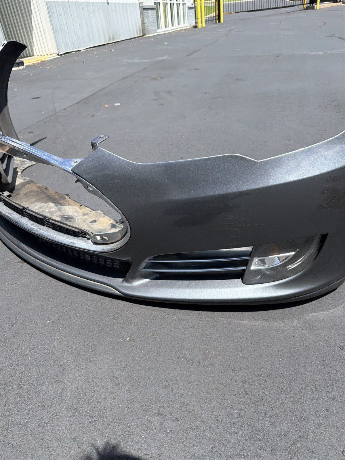 💢2012-2015 Tesla Model S Front Bumper Cover Panel Assembly 6005889-00-F Oem