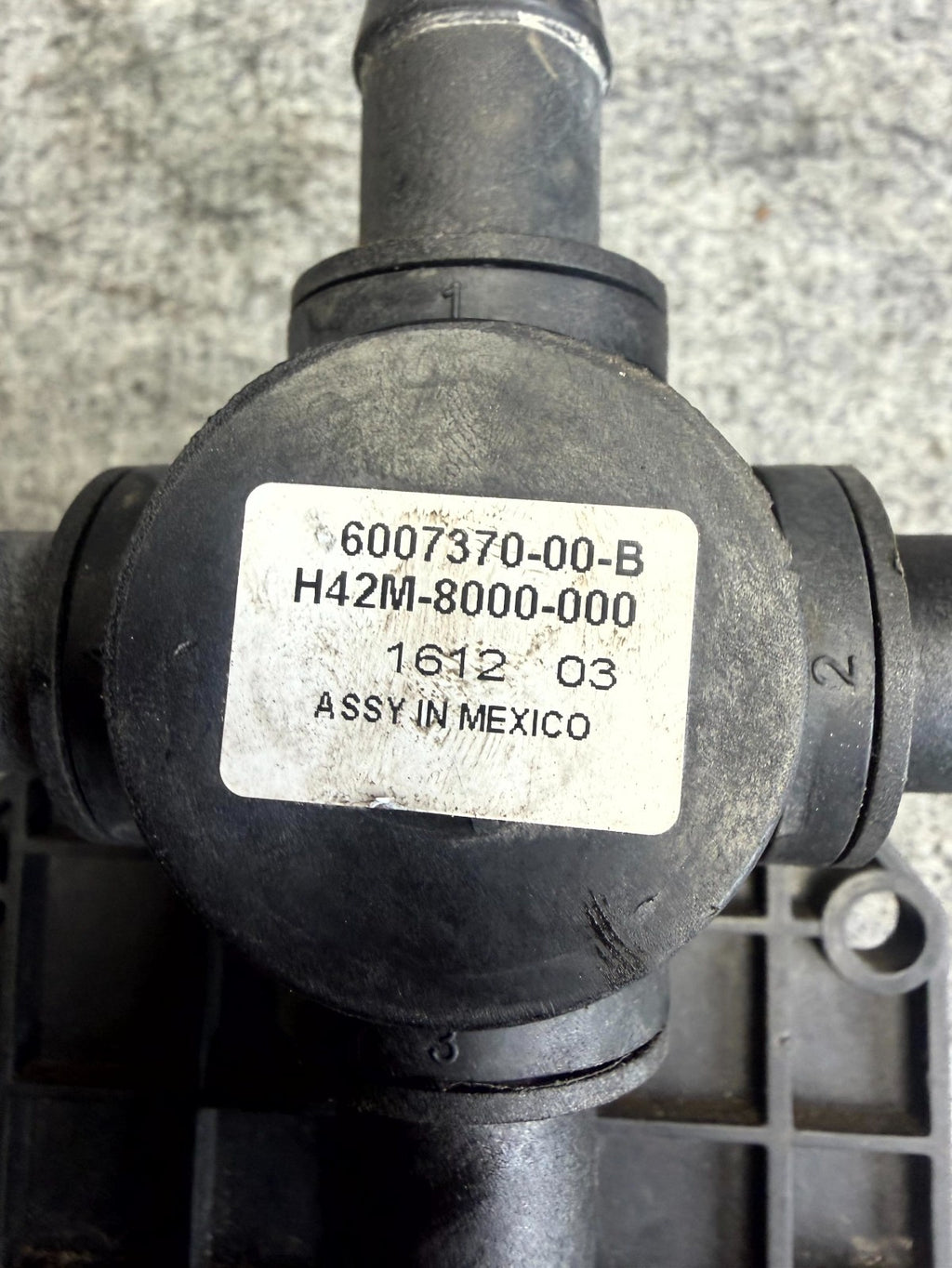 ♦️2012 - 2020 TESLA MODEL S COOLANT PUMP COOLING VALVE ACTUATOR OEM 6007370-00-B
