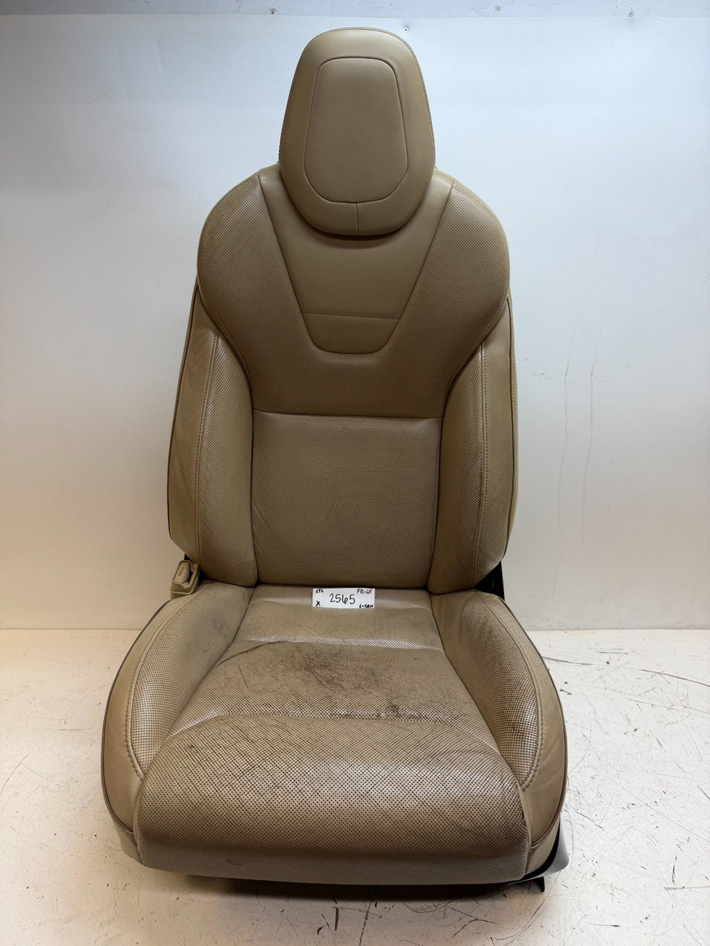 2016-2020 TESLA MODEL X FRONT LEFT DRIVER SIDE SEAT LEATHER