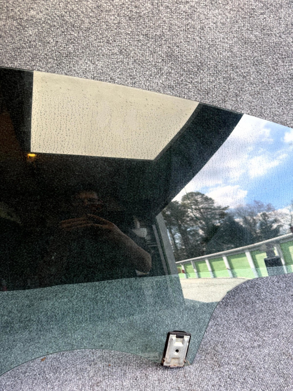 2017-2023 TESLA MODEL 3 REAR LEFT DOOR SHELL PANEL WINDOW GLASS OEM, 43R-014529