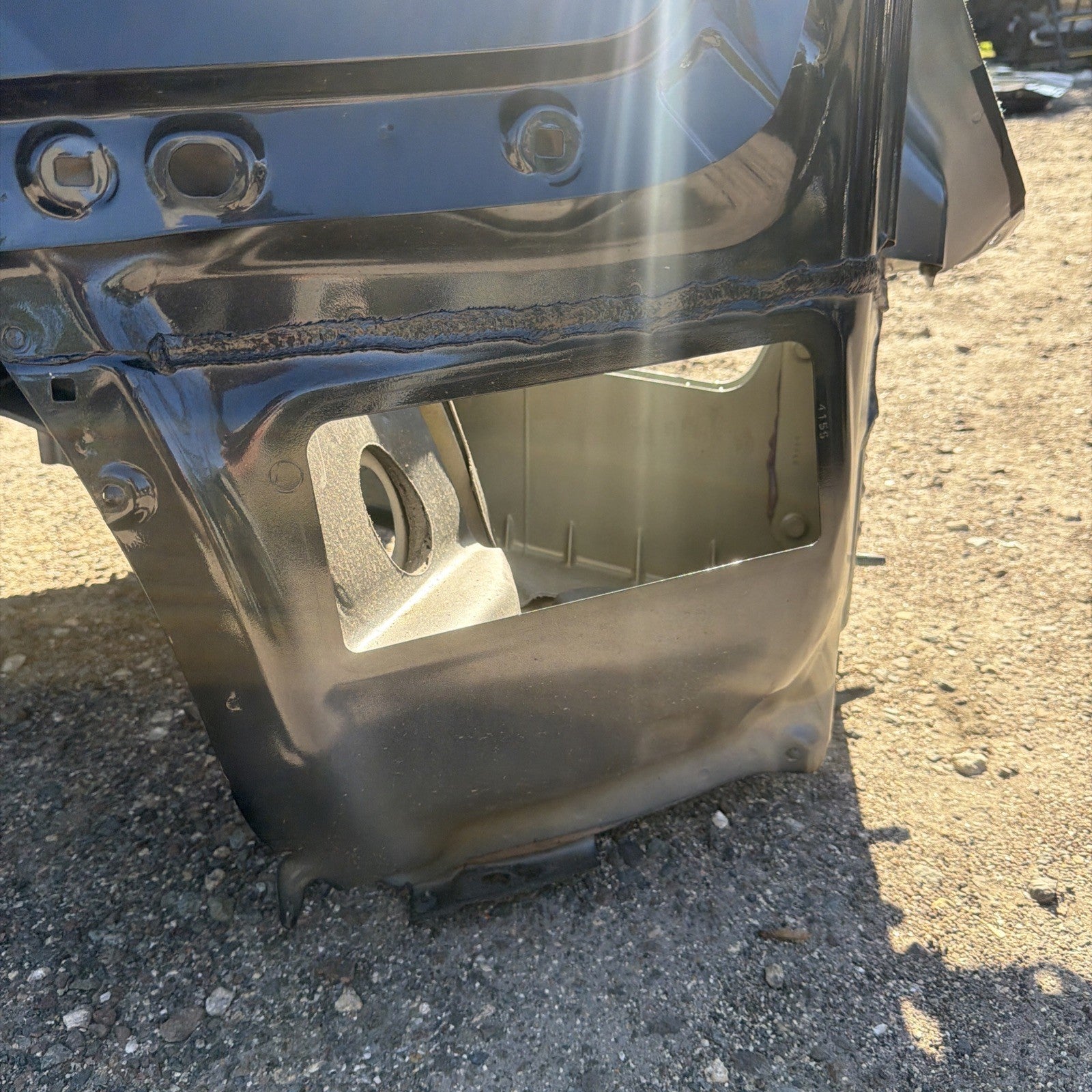 2020-2024 Tesla Model Y Rear Left Quarter Panel Structural Cutout LH Gray PN01