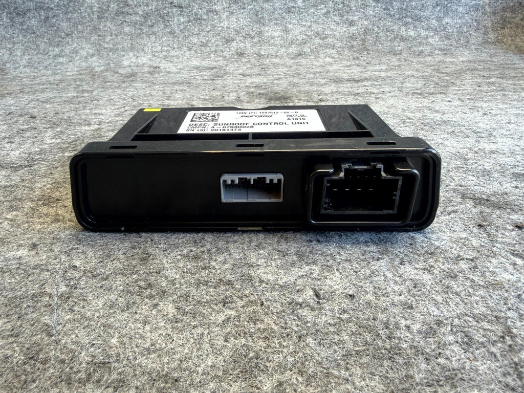 ♦️12-20 TESLA MODEL S SUNROOF CONTROLLER MOON ROOF CONTROL MODULE OEM,100751200B