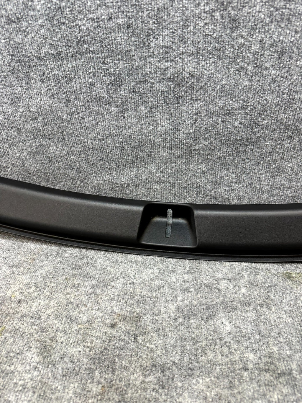 2017-2024 TESLA MODEL 3 Y TRUNK LATCH LOCK SILL SCUFF PLATE TRIM OEM, 149463100C