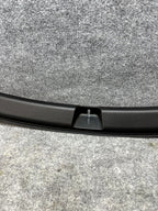 2017-2024 TESLA MODEL 3 Y TRUNK LATCH LOCK SILL SCUFF PLATE TRIM OEM, 149463100C