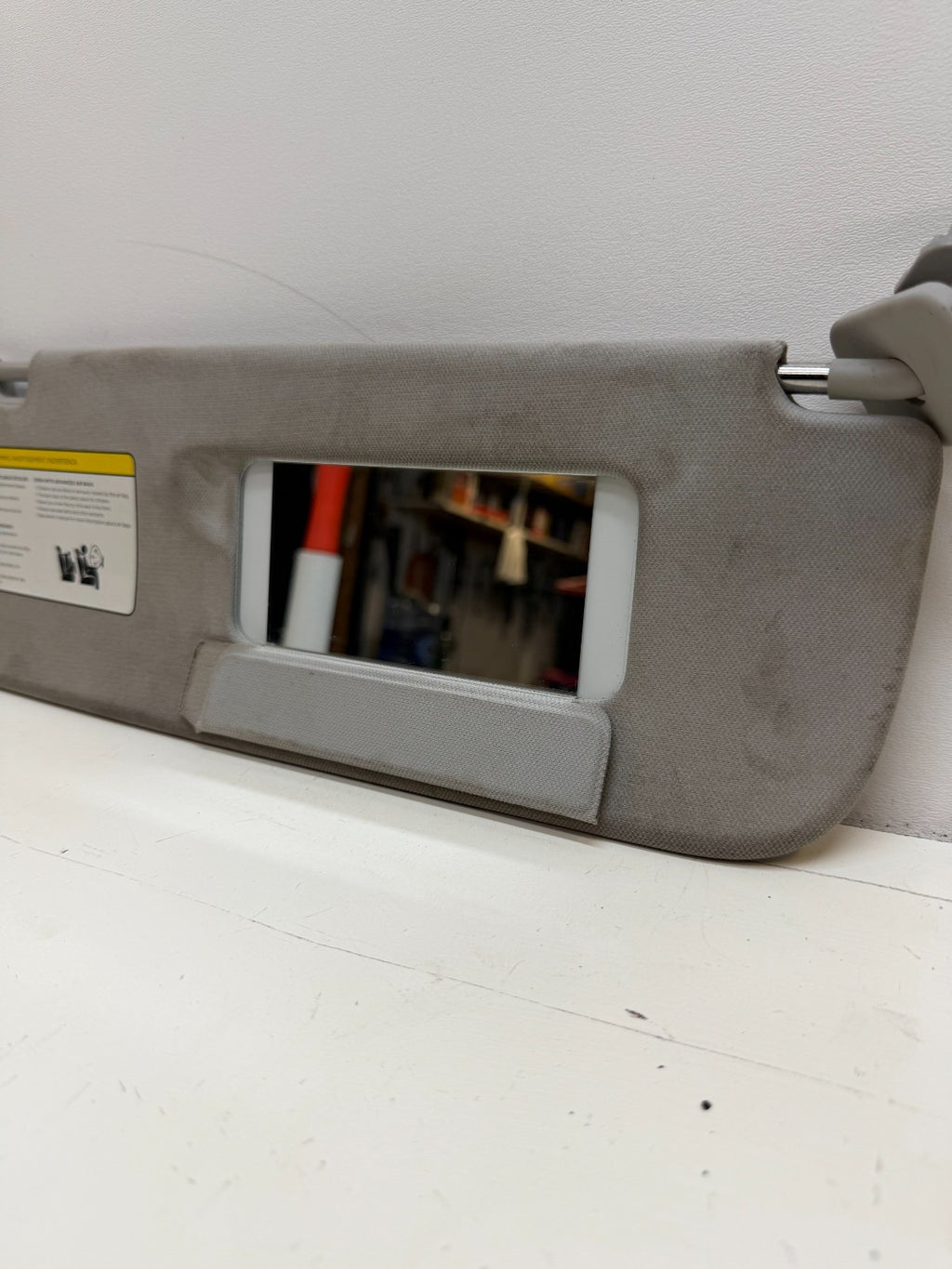 2017-2023 Tesla Model 3 & Y RIGHT PASSENGER sun visor 1490406-01-B