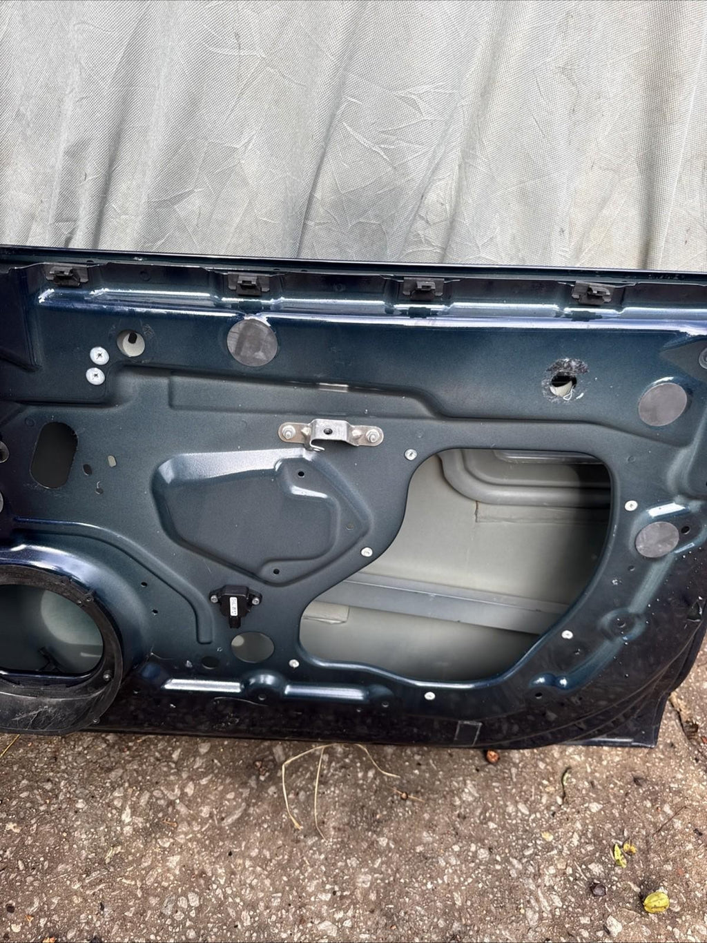 ♦️12-20 TESLA MODEL S FRONT RIGHT SIDE DOOR SHELL PANEL OEM, 6006622 E0 H
