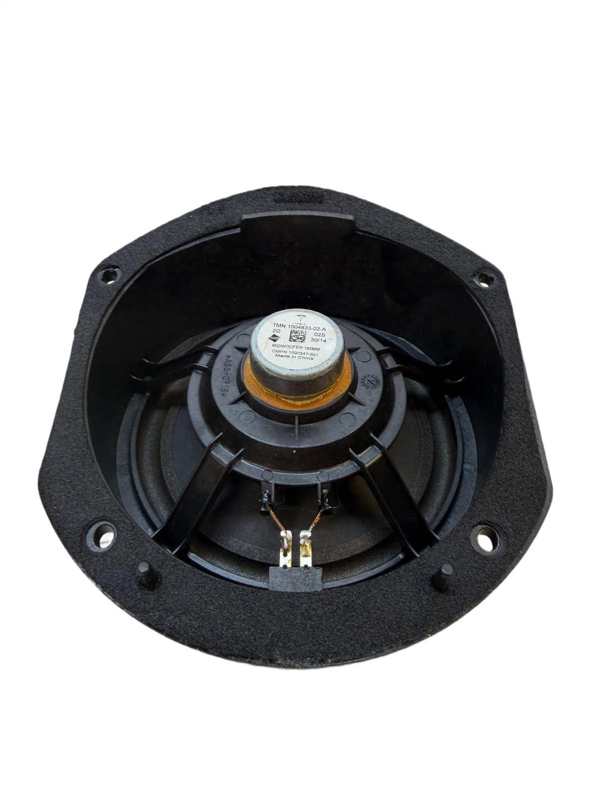 2012-20 Tesla Model S Midwoofer & Midrange Audio Speaker 1004833-02-A