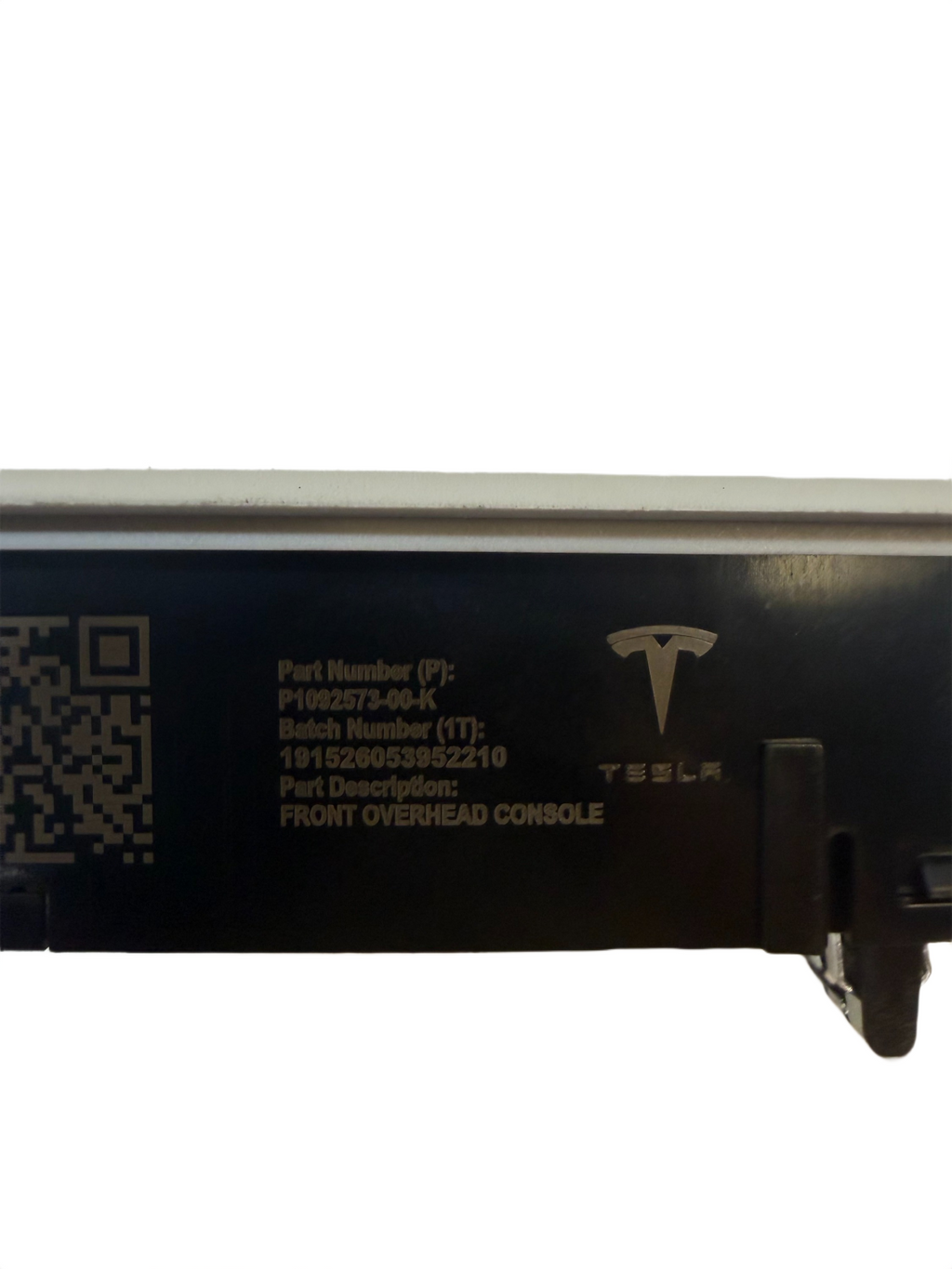 2017 – 2023 TESLA MODEL 3 FRONT OVERHEAD ROOF DOME LIGHT OEM P1092573-00-K