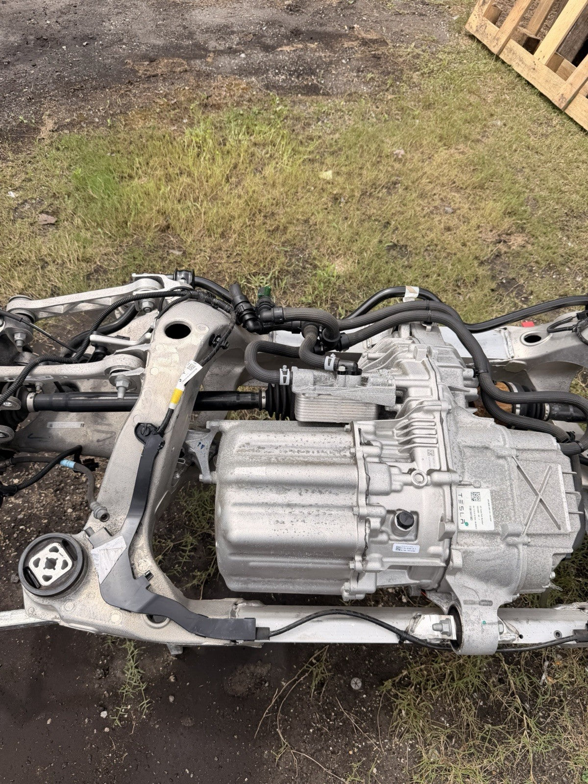 2012-2020 Tesla Model S Rear Large Small Motor w/ Subframe & Suspension