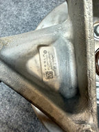 2020-2024 TESLA MODEL Y REAR LEFT SPINDLE KNUCKLE HUB & SHIELD OEM, 1188411-00-F