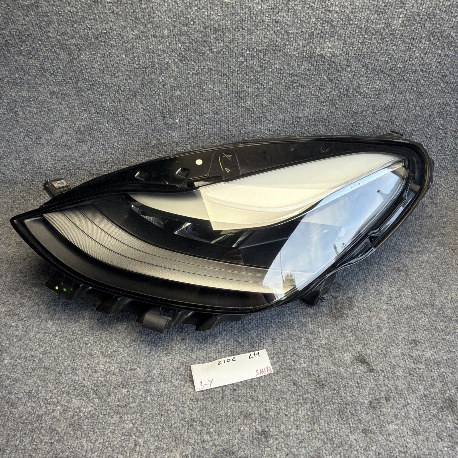 2021-2023 TESLA MODEL 3 HEADLIGHT LEFT DRIVER LED 1514952-00-D OEM