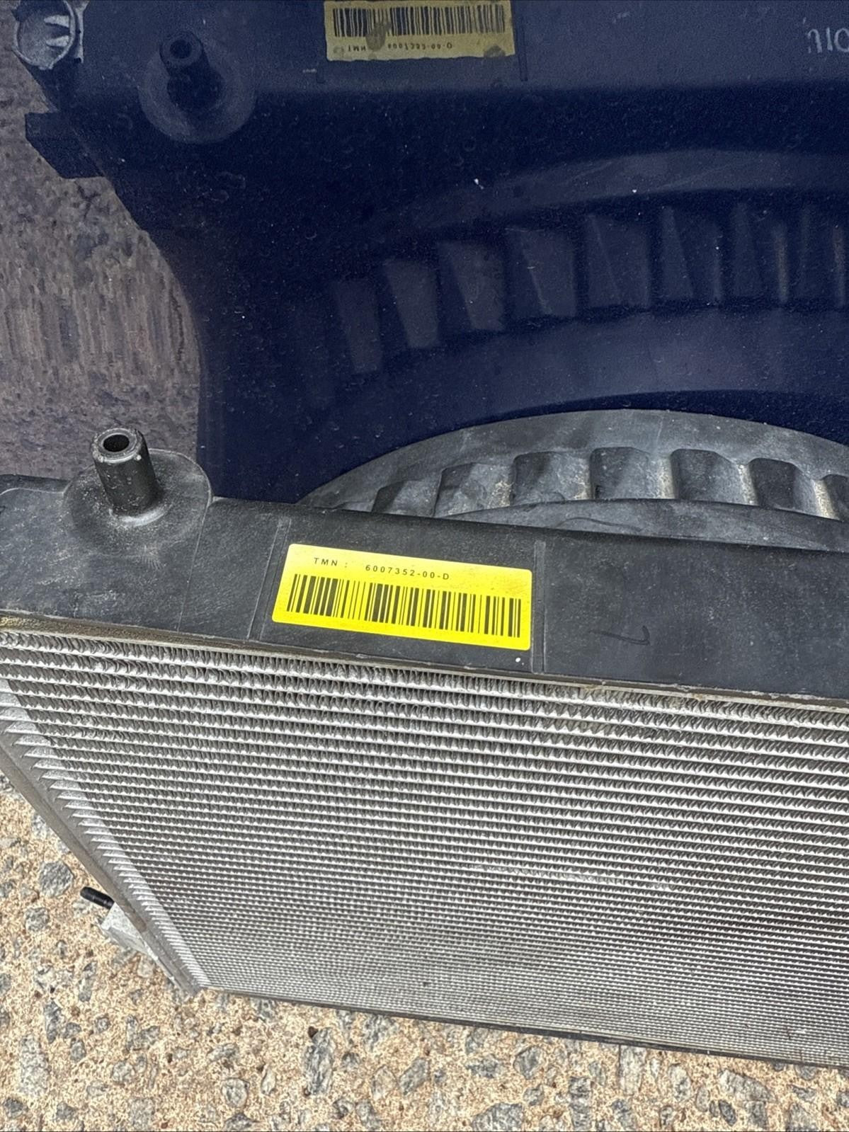 ♦️2012-2020 TESLA MODEL S FRONT LEFT FAN AC CONDENSER RADIATOR OEM, 6007352-00-D
