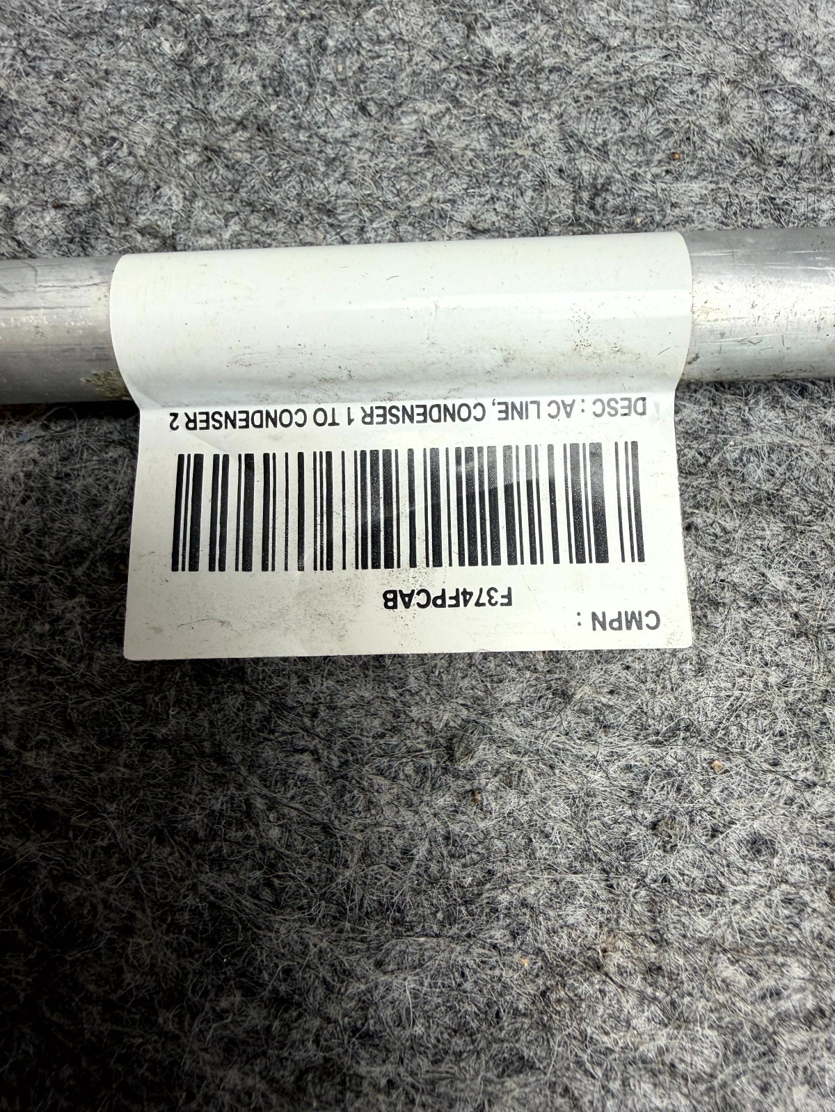 ♦️2012-2020 TESLA MODEL S AIR CONDITIONING AC LINE HOSE OEM, 6007733-00-A