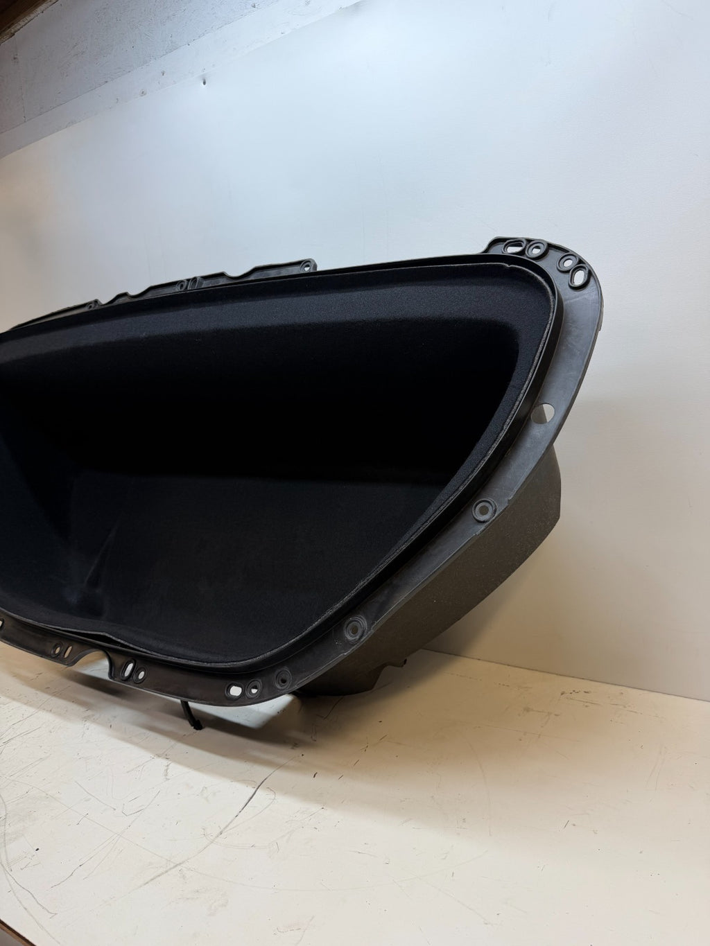 16-20 Tesla Model X Front Frunk Luggage Storage Compartment Molding 1036223-00-C