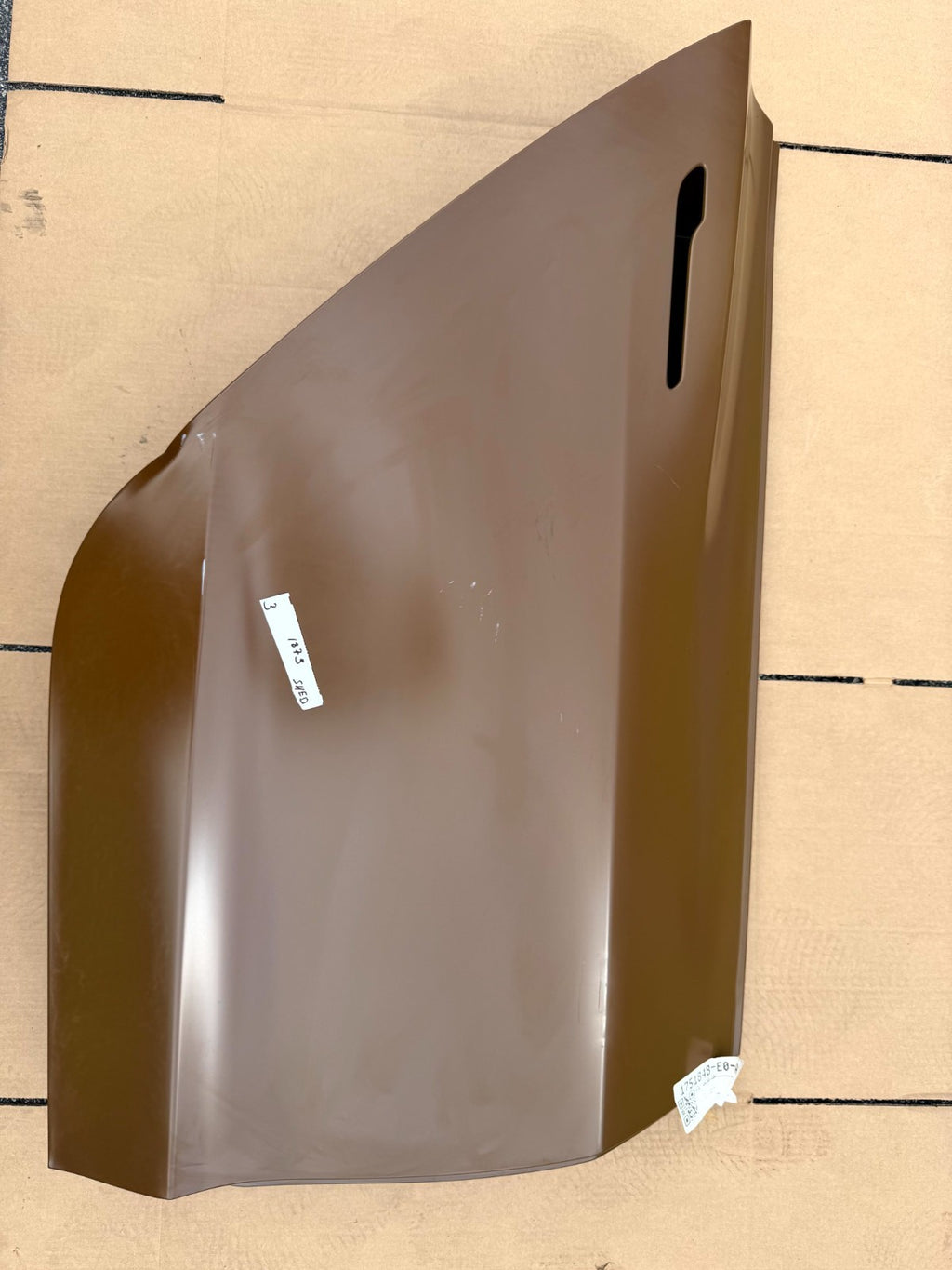 2024 - 2025 TESLA MODEL 3 REAR RIGHT PASSENGER SIDE DOOR SHELL OEM, 1751848-E0-A