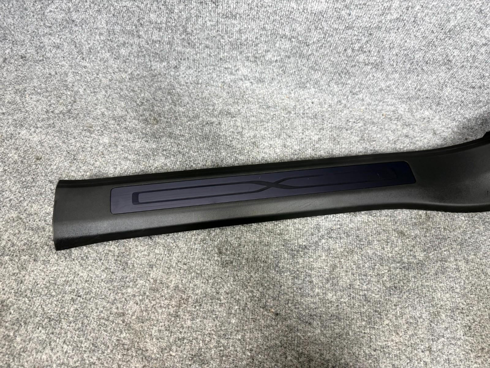 2016-2020 Tesla Model X Front Right Door Sill Cover Trim Panel OEM, 1496490-00-A