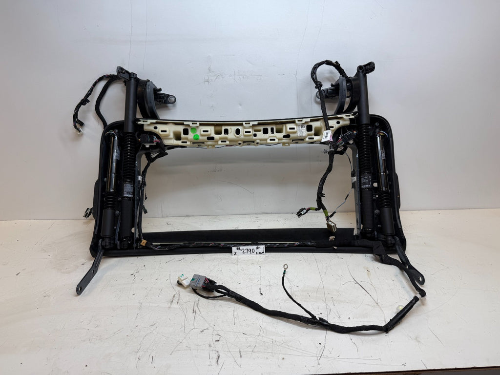 2016-2025 Tesla Model X Rear Passenger Side Door Glass Frame Right 1028783-00