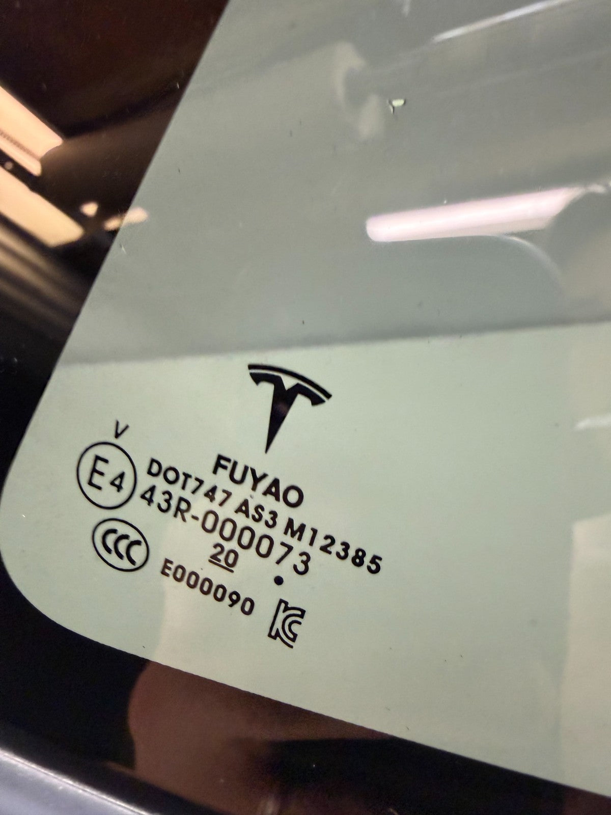 2020-2024 Tesla Model Y Rear Side Quarter QTR Window Glass Left 1495740-00-E