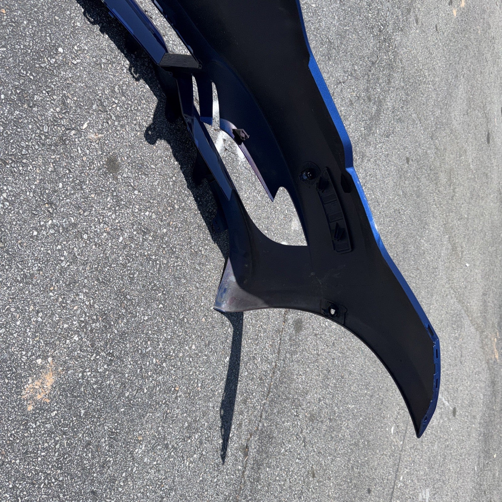 2016-2020 OEM Tesla Model S Front Bumper Cover Panel Black BLUE OEM