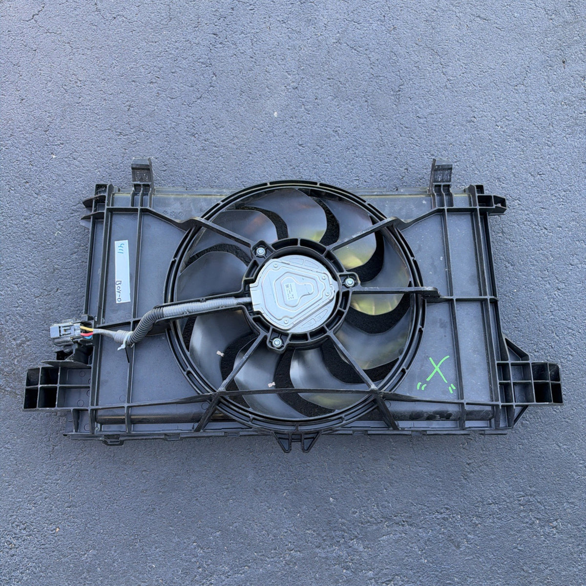 TESLA MODEL Y 3 RADIATOR FAN 2020 2021 2022 2023 2024 1494179-00-B ORIGINAL OEM