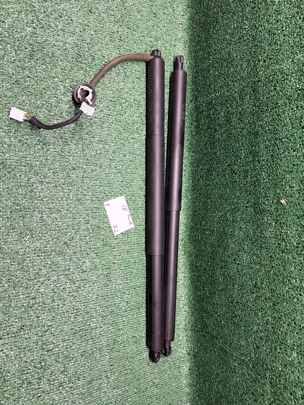 ♦️20-24 TESLA MODEL Y REAR LEFT & RIGHT TRUNK SHOCK STRUT OEM, 1500602-00-A