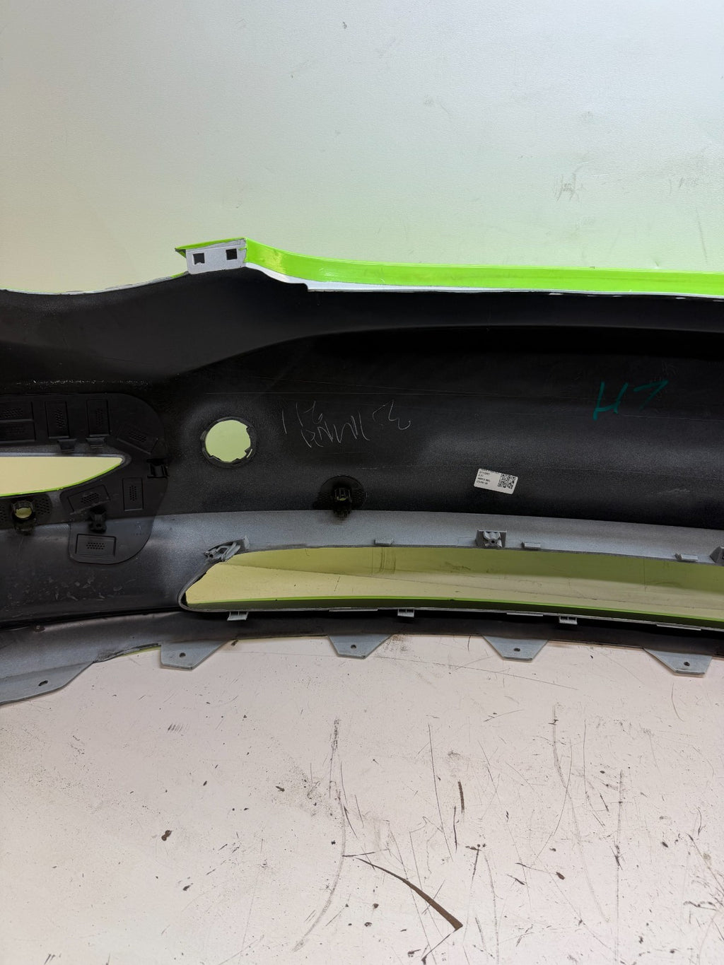 2017-2023 Tesla Model 3 Front Bumper Cover Panel w/ Park Sensor Hole Assembly