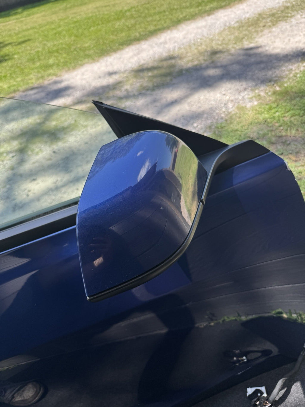 2018-2023 Tesla Model 3 Front Passenger Side Door Shell Panel Right Blue PPSB