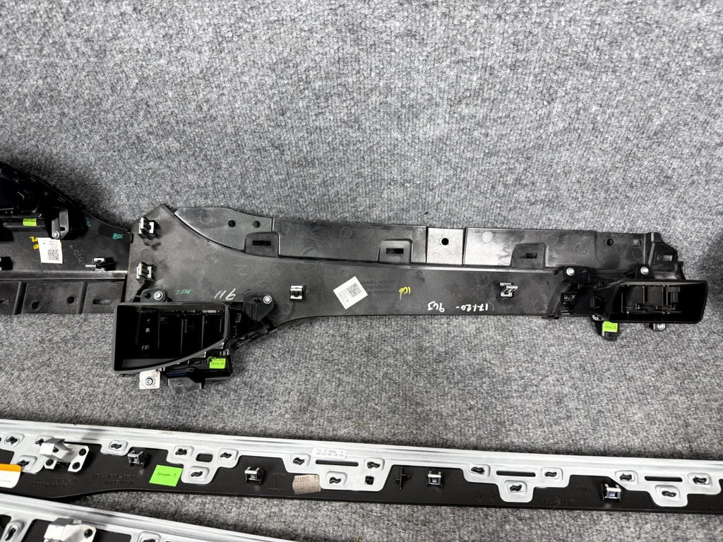♦️16-20 Tesla Model X Front Rear Left Right Dashboard Trim Wood OEM 1035826-11-A
