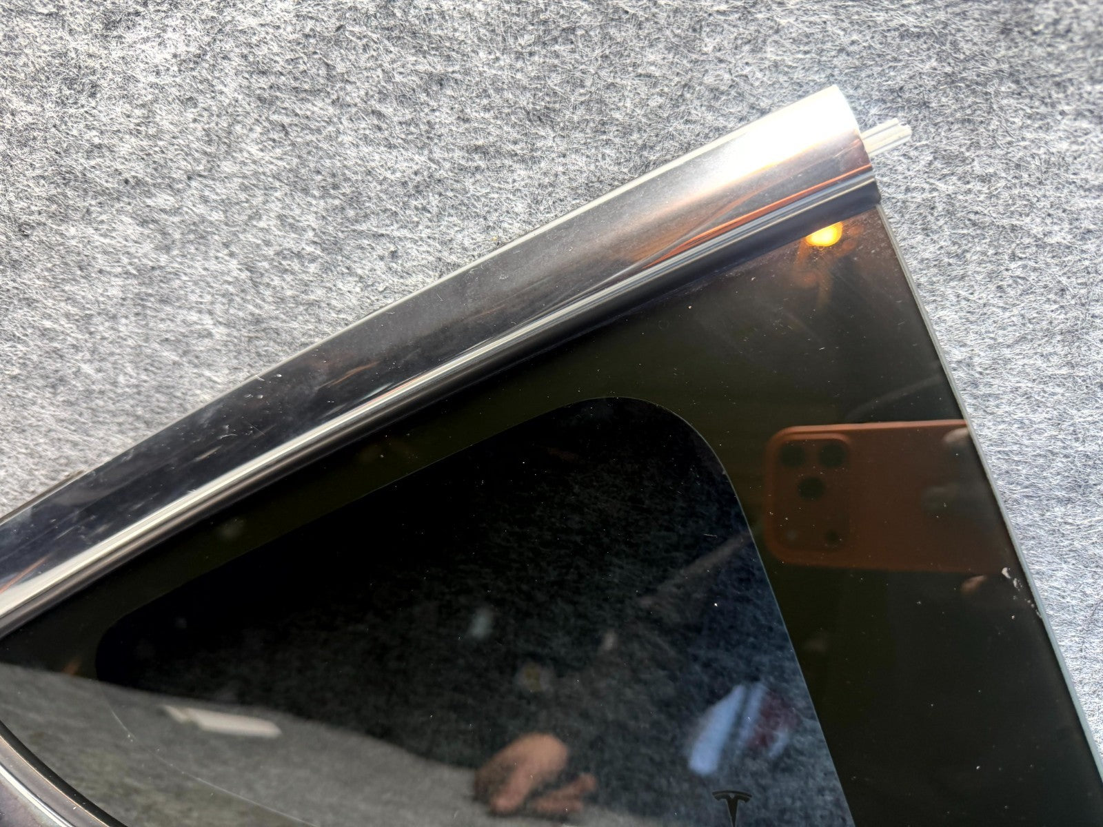♦️2017-2023 TESLA MODEL 3 REAR RIGHT SIDE QUARTER WINDOW GLASS OEM, 1080706-00-H