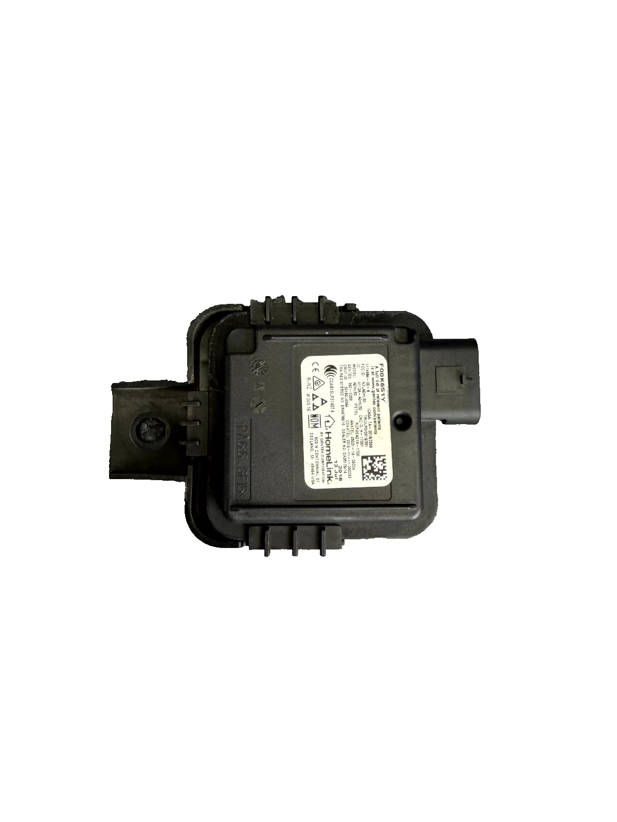 2017–2023 TESLA MODEL 3 HOMELINK GARAGE DOOR OPENER MODULE OEM, 1114984-00-B