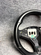 ♦️2012-2020 TESLA MODEL S DRIVER STEERING WHEEL BLACK ASSEMBLY OEM, 1005279-00-D