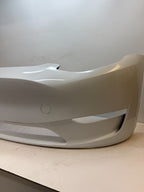 2022-2024 Tesla Model Y Front Bumper Cover w/o Sensor Holes OEM 1687994-TX-A