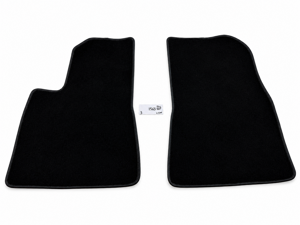 2020-2024 Tesla Model 3 Nylon Car Floor Mats Front Rear Carpets Black 3PC