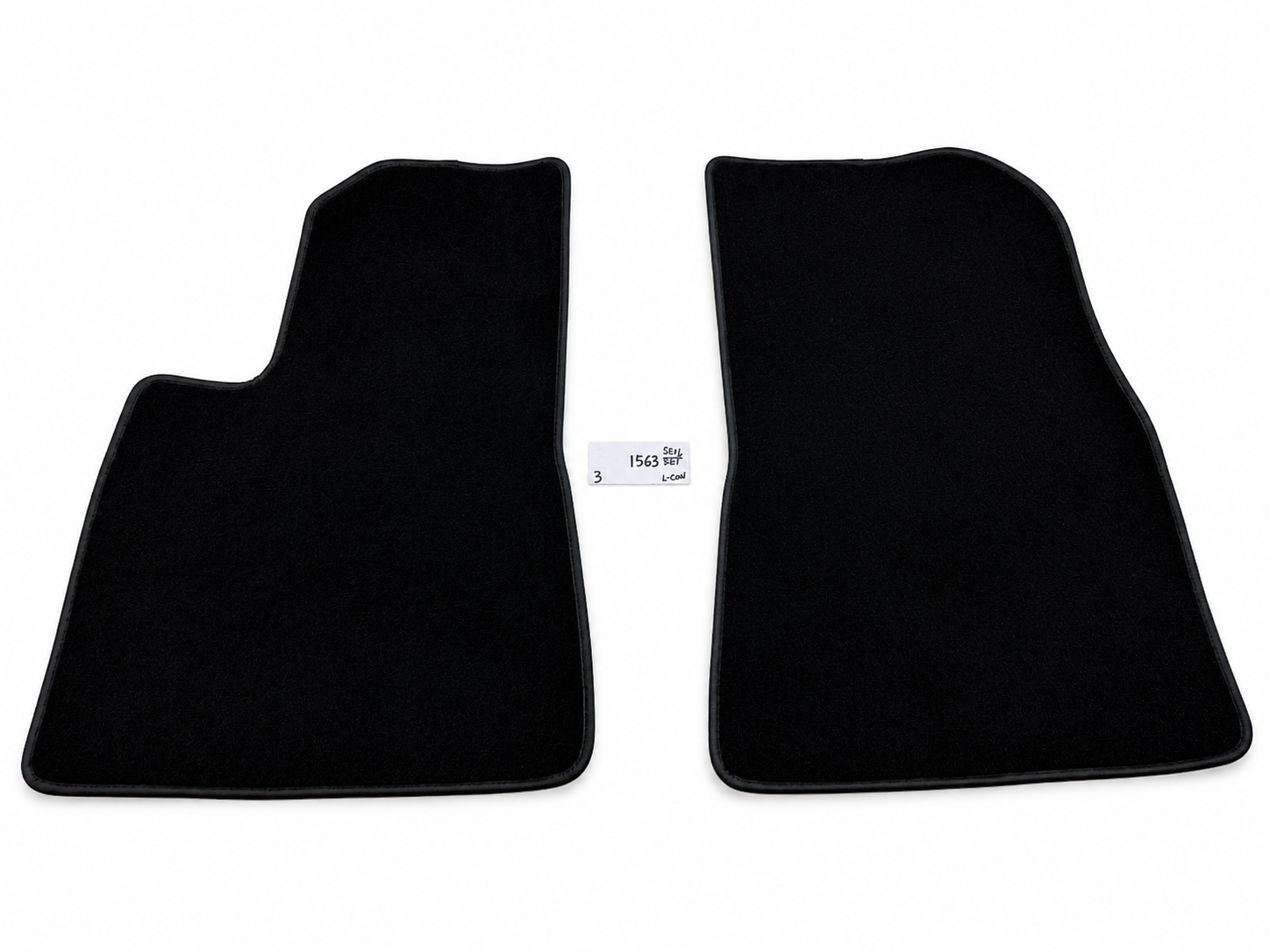 2020-2024 Tesla Model 3 Nylon Car Floor Mats Front Rear Carpets Black 3PC