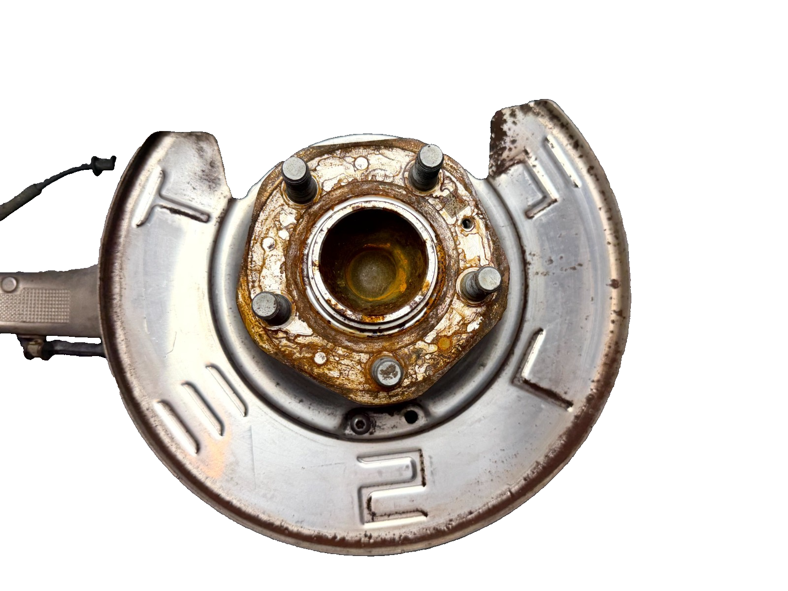 ♦️17-23 TESLA MODEL 3 FRONT LEFT SIDE SPINDLE KNUCKLE WHEEL HUB OEM, 104431100E