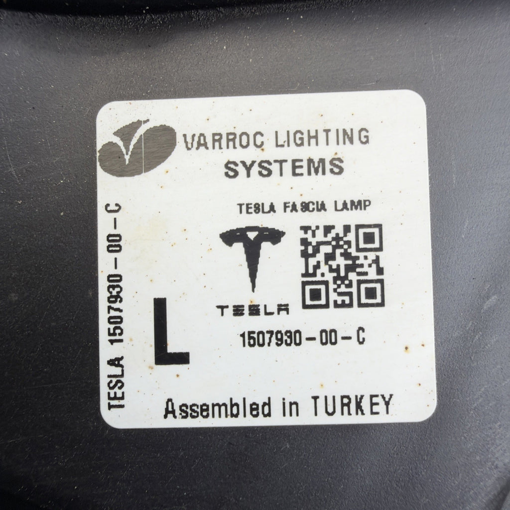 2017-2023 TESLA MODEL 3-Y Front Left Side Hand Fog Light OEM 1507930-00-c