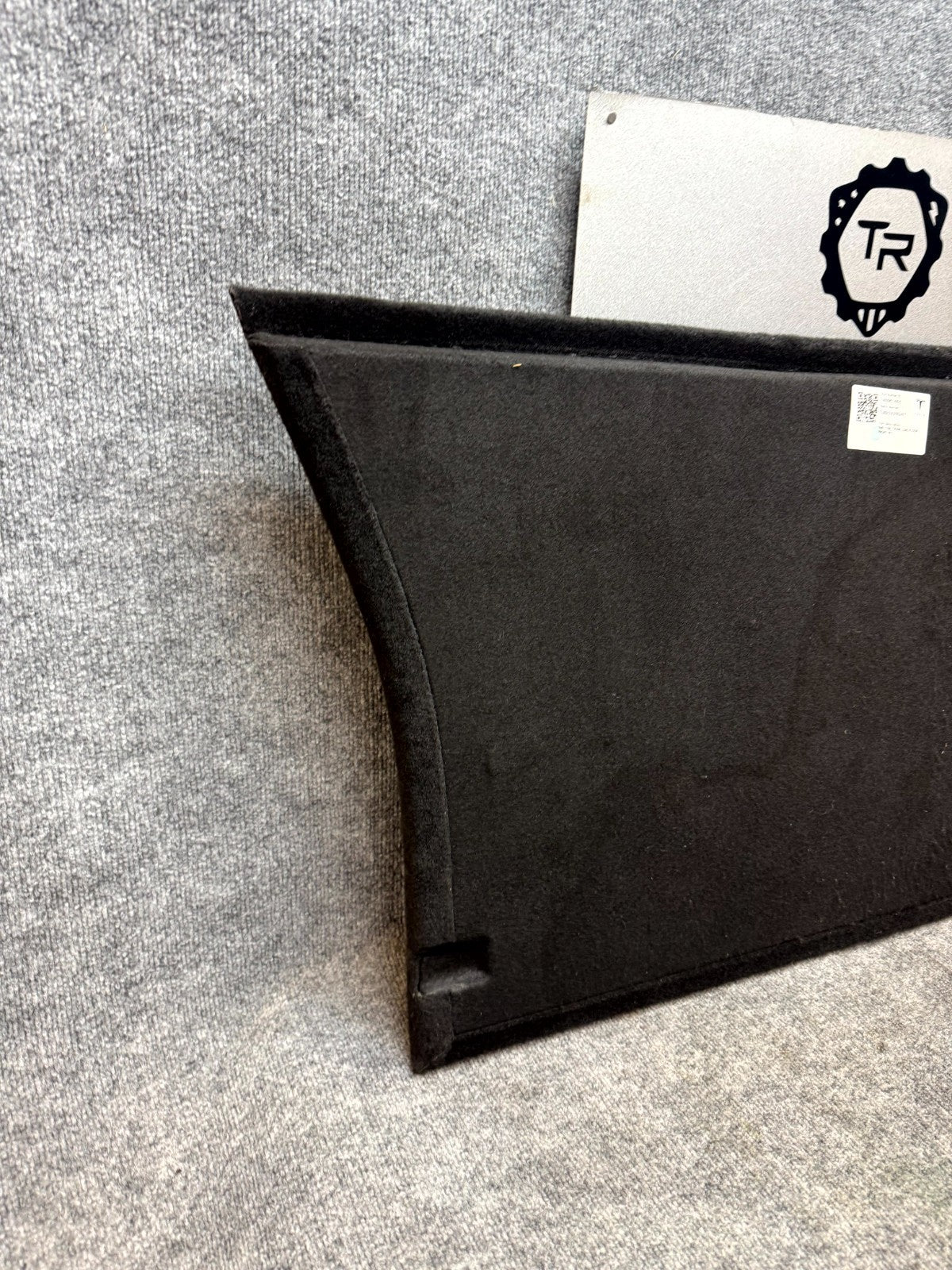 2020 – 2024 TESLA MODEL Y FRONT TRUNK LOAD FLOOR CARPET PANEL OEM, 1492951-00-C