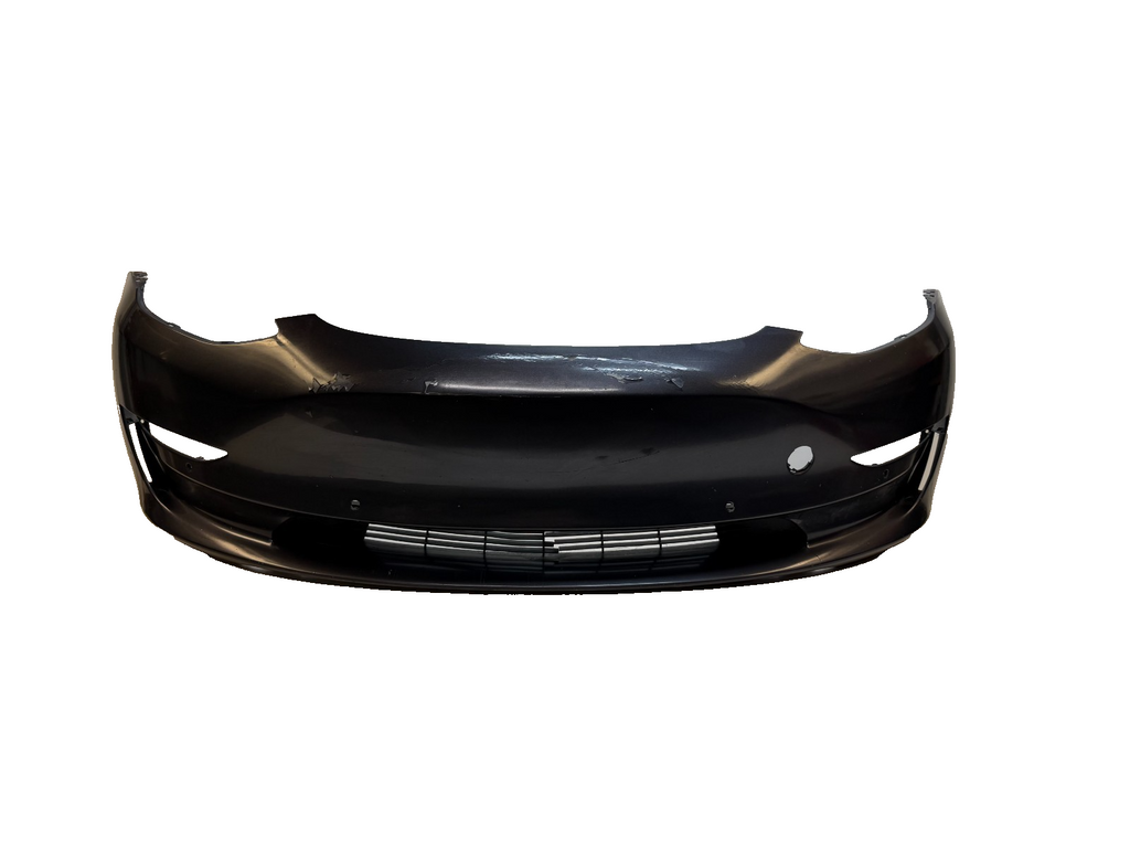 2017-2023 Tesla Model 3 Front Bumper Cover Panel w/o Park Sensor Hole Assembly