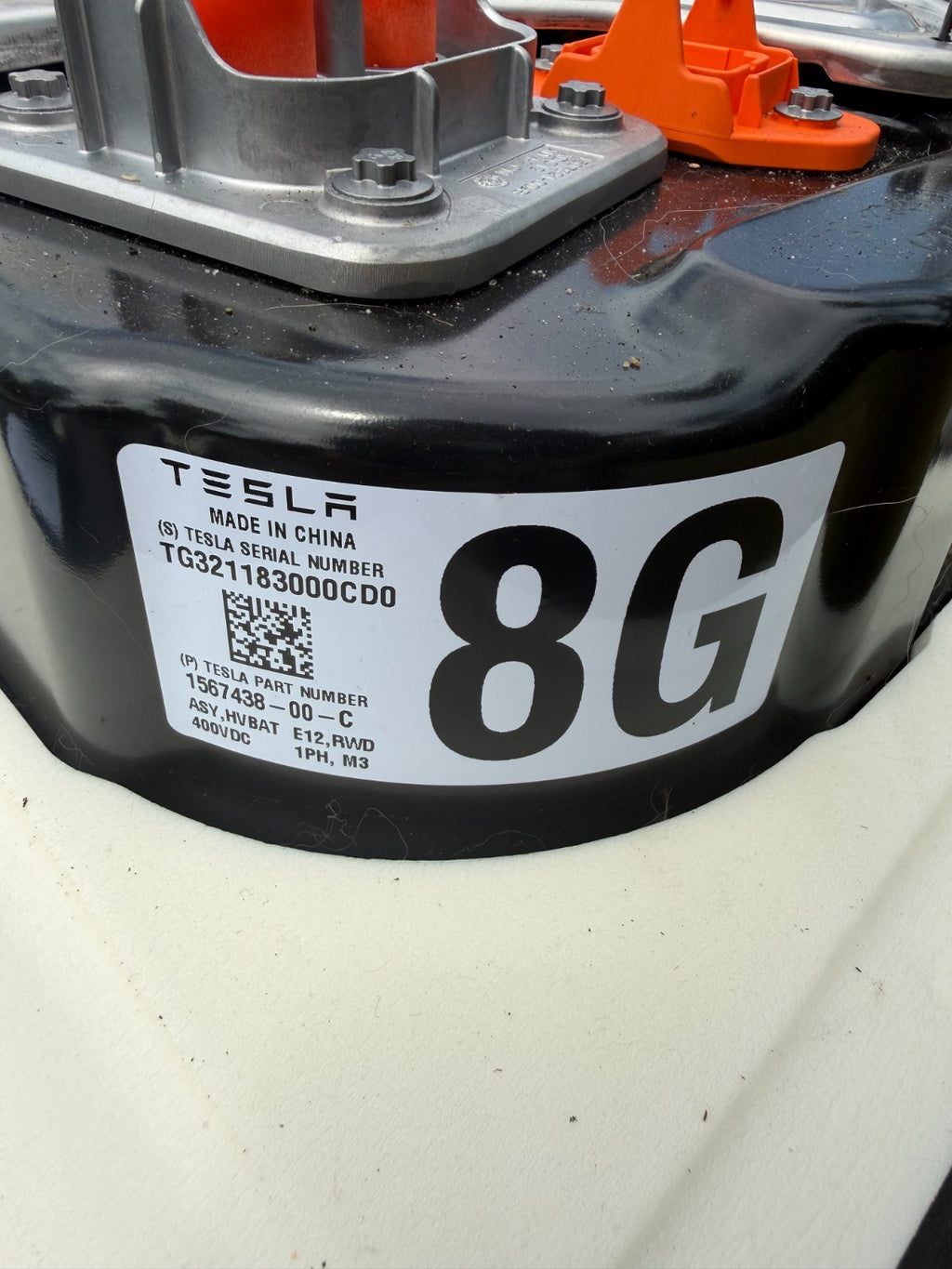 17-24 Tesla Model 3 RWD Standard Range High Voltage Battery OEM 1567438-00-C