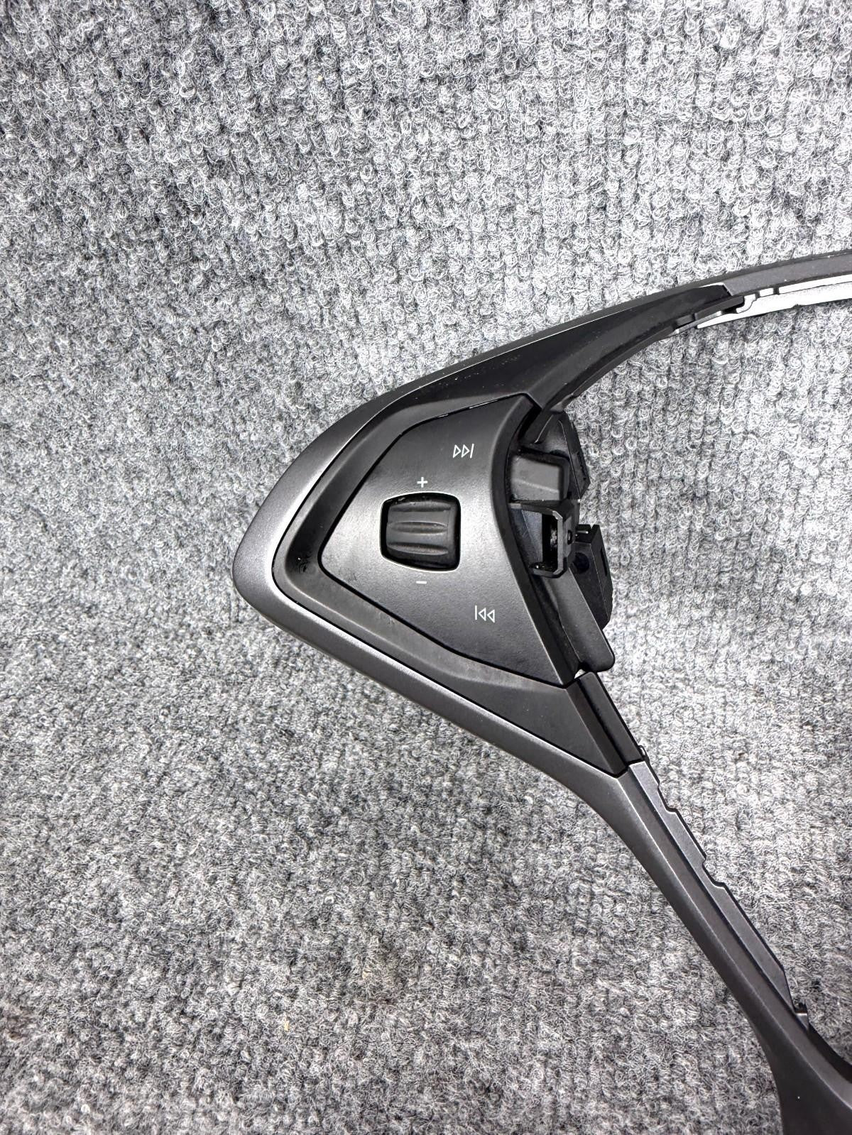 12-20 Tesla Model X Steering Wheel Audio Voice Control Button Trim OEM, 2507650