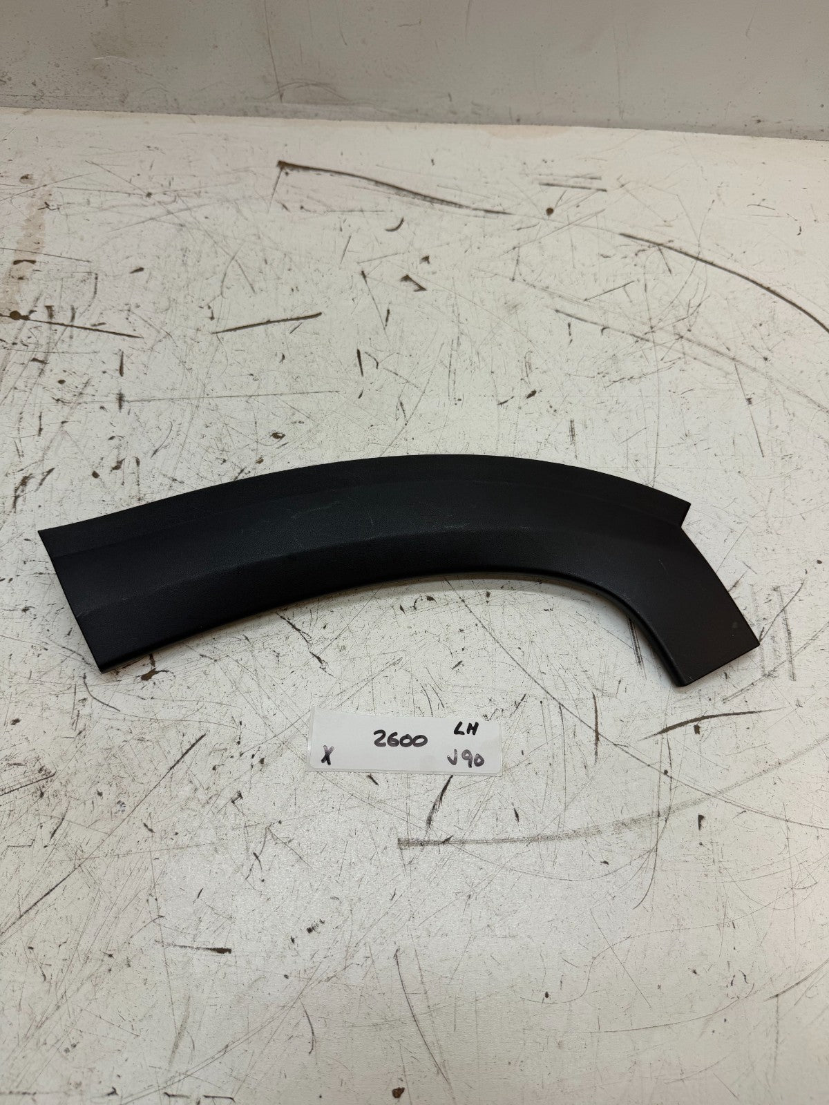 16-20 Tesla Model X Rear Left Trunk Inner Sill Trim Panel Cover OEM 1035989-00-C