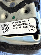 ♦️17-23 TESLA MODEL 3 Y FRONT RIGHT DOOR LOCK LATCH ACTUATOR OEM, 1068963-00-H
