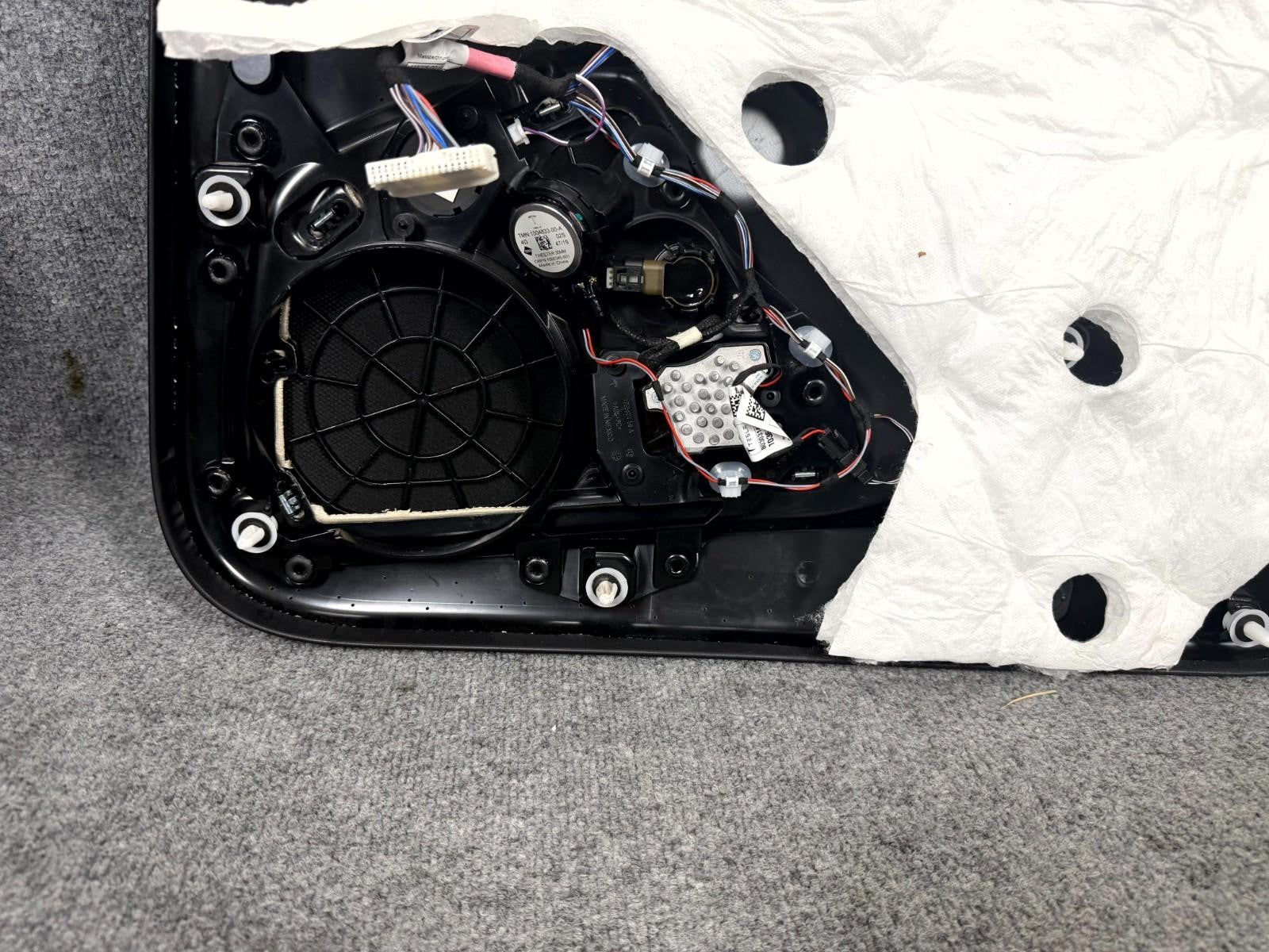 2016-2020 Tesla Model X Rear Left Side Interior Door Panel OEM, 1058003-21-K