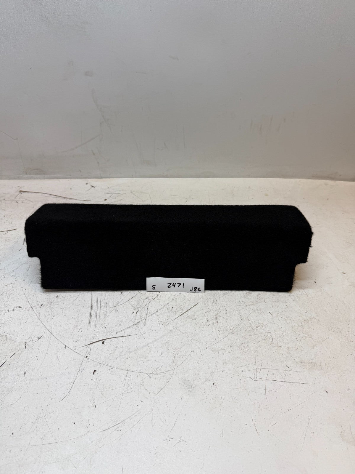 2012 - 2016 TESLA Model S FRUNK FRONT TRUNK CARPET UPPER REAR TRIM 1007326-00-F