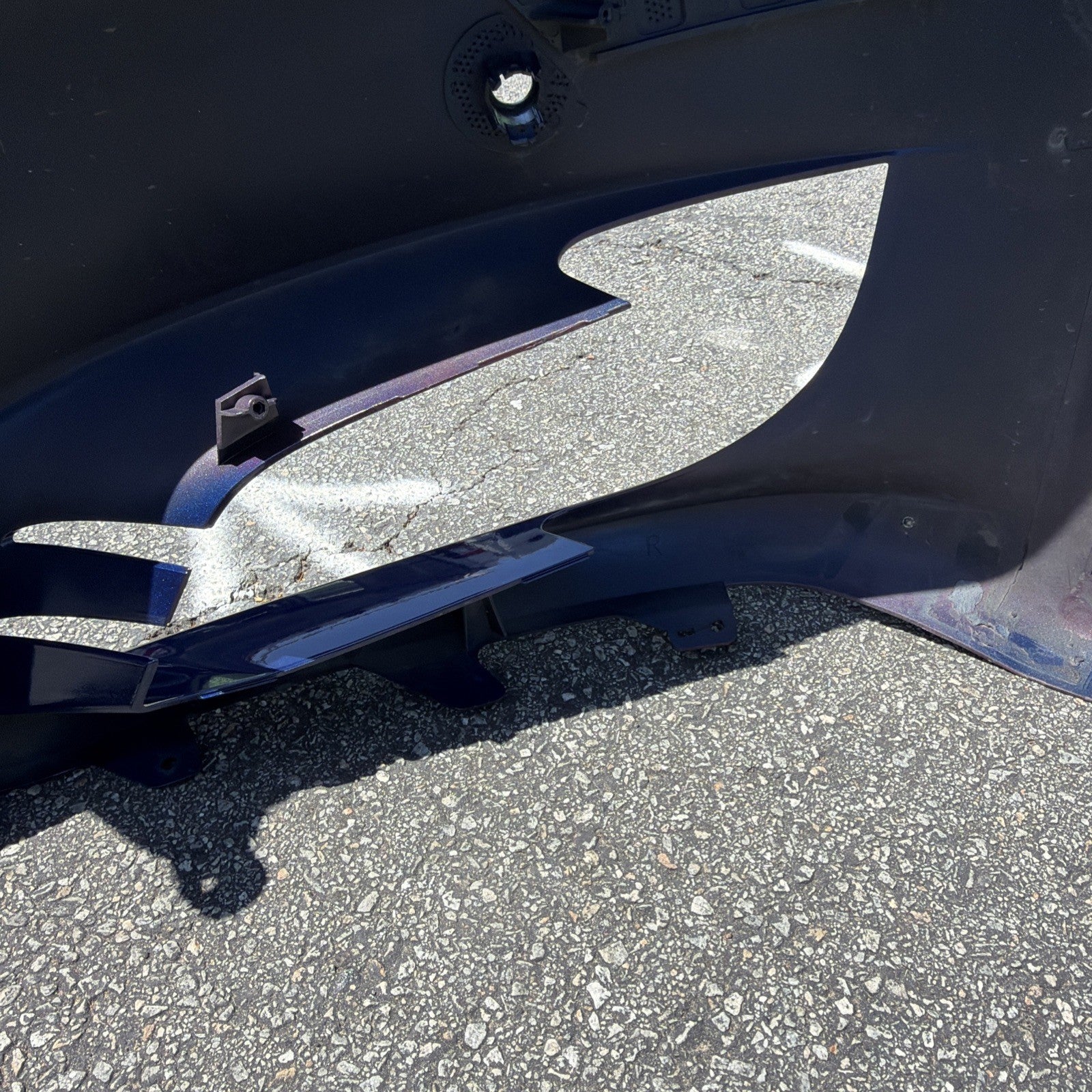 2016-2020 OEM Tesla Model S Front Bumper Cover Panel Black BLUE OEM